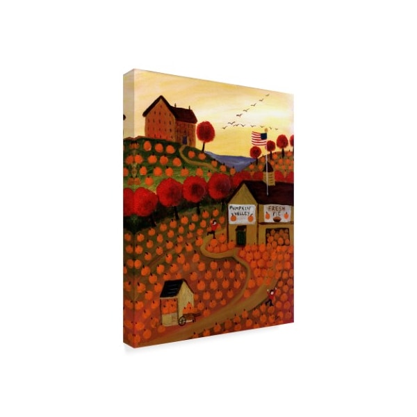 Cheryl Bartley 'Valley And Homemade Pie' Canvas Art,24x32